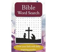 Bible Word Search Puzzle Book: Word Searches with Easy-to-Read Print about Faith, Christians, and More | 6x9 inches, 110 pages | 50+ Puzzles | Great ... Bible Studies, Holidays & Daily Devotions