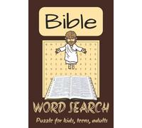 Bible Word Search Puzzle Book: Word Searches with Easy to Read Print about God, Jesus, Christianity and More | 6x9 inches, 110 pages | 50+ Puzzles | Gift for Christians and Believers