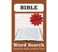 Bible Word Search Puzzle Book: Word Searches with Easy to Read Print about Inspirational Words and phrases in the Bible and More | 6x9 inches, 110 ... Gift for Vacations, Holidays and Free Times