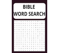 Bible Word Search puzzle book: Word searches with easy-to-read print about the bible and bible names, learning 6x9 inches, 110 page, 55 puzzles ... gift for vacations, holidays and free time