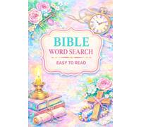 Bible Word Search Puzzle Book: Word Searches with Easy to Read Print about the Bible, Bible Themes, Bible Inspiration and More/6x9 inches, 110 pages/ ... Gift for Vacations, Holiday and Free Times