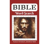 Bible Word Search Puzzle Book: Word Searches with Easy to Read Print about the Bible, Biblical References, Scripture Inspired References and More | ... Gift for Vacations, Holidays and Free Times