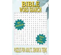 Bible Word Search Puzzle Book: Word Searches With Easy to Read Print about the Bible, Christian, faith and More | 6x9 inches, 110pages | 50+ Puzzles....Great gift for Vacation, Holiday, Free Times