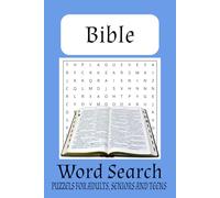 Bible Word Search Puzzle Book: Word Searches with Easy to Read Print about The Bible, Christianity and More