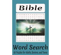 Bible Word Search Puzzle Book: Word Searches with Easy to Read Print about the Bible, Christianity, Jesus and more | 6X9 inches, 120 pages | 60 puzzles ... Gift for Vacations, Holidays, and Free Time
