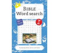 Bible Word Search Puzzle Book: Word Searches with Easy to Read Print about the Bible, Faith, God's Word and More | 6x9 inches, 110 pages | 50+ Puzzles ... Gift for Free Times