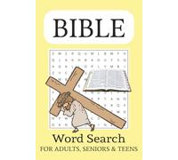 Bible Word Search Puzzle Book: Word Searches with Easy to Read Print about the Bible, Faith, Jesus, Psalms and More | 6x9 inches, 110 pages | 50+ ... Church Groups, Holidays and Quiet Time