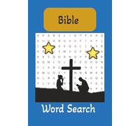 Bible Word Search Puzzle Book: Word Searches with Easy to Read Print about the Bible, Jesus, God and More | 6x9 inches, 110 pages | 50+ puzzles
