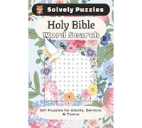 Bible Word Search Puzzle Book: Word Searches with Easy to Read Print about The Bible, Names Mentioned in The Bible, Bible Key Words and More | 6x9 ... Gift for Vacations, Holidays and Free Time