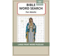 Bible Word Search Puzzle Book: Word Searches with Easy to Read Print about The Bible, Verses, and More | 6x9 Inches, 110 Pages | 50+ Puzzles .... Gift for Bible Study, Sunday School, and Church