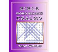 Bible Word Search Puzzle: Word Find Book Inspired by the Psalms 150 Faith Filled Puzzles For Adults, Teens, Seniors | Large Print | 8.5 x 11