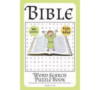 Bible Word Search Puzzle: Word Searches with Easy to Read Print about the Bible, Christianity, Believer and More | 6x9 inches, 110 pages | 50+ Puzzles ... and Free Times (Inspirational Word Search)