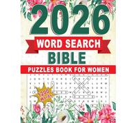 Bible Word Search Puzzles Book For Women 2026: Beautiful Faith-Filled Puzzles to Refresh Mind and Spirit