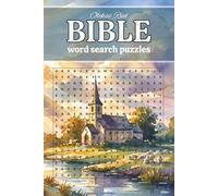 Bible Word Search Puzzles: Word Search Puzzles with Easy to Read Print about Bible for Adults | 6x9 inches, 164 pages | 80 puzzles | for Vacations, Holidays and Relaxation