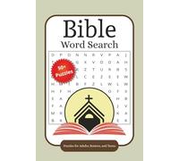 Bible Word Search Puzzles: Word Search Puzzles with Easy to Read Print about the Bible, Jesus and More | 6x9 inches, 110 Pages | 50+ Puzzles ... Gift for Vacations, Holidays, and Relaxation