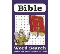 Bible Word Search Puzzles: Word Searches with Easy to Read Print About the Bible, Bible Stories, Bible Names, Faith and More | 6x9 inches 110 pages ... Gifts for Vacations, Holidays, and Free Times