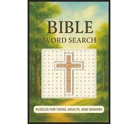 Bible Word Search: Word Searches with Easy to Read Print about Bible Knowledge, Bible Reading, Bible Study and More | 6x9 inches, 110 pages | 50+ Puzzles ... Gift for Holidays, Vacations, and Relaxing
