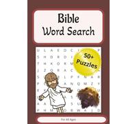 Bible Word Search: Word Searches with Easy to Read Print about Bible, Religion, Devotional and More | 6x9 inches, 110 pages | 50+ Puzzles ... Gift for Vacations, Holidays and Free Time