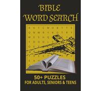 Bible Word Search: Word Searches with Easy to Read Print about the Bible, Scripture, Christian Faith, Religion and More | 6x9 inches, 110 Pages | 50+ ... Gift for Vacations, Holidays and Free Times