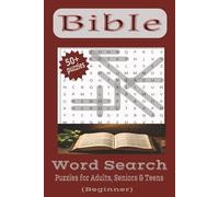 Bible Word Search: Words Searches with Easy to Read Print about Bible words, Beginner friendly, Christian themed and more | 6x9 inches, 110 pages | ... Vacations, Free Time and Stress relief.