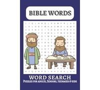 Bible Words Search Puzzle Book: Word Search with Easy to Read Print about Biblical Words, Biblical Characters, Biblical Places and More - 6x9 Inches , ... for Vacations, Holidays and Free Times