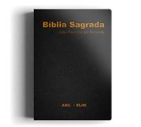 Biblia ARC slim luxo preta (Em Portugues do Brasil)