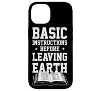 Biblia Basic Instructions Before Leaving Earth Camiseta Carcasa para iPhone 14