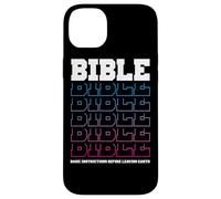 Biblia Basic Instructions Before Leaving Earth Camiseta Carcasa para iPhone 14 Plus