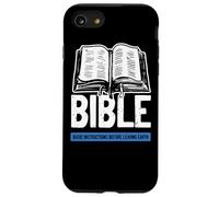 Biblia Basic Instructions Before Leaving Earth Camiseta Carcasa para iPhone SE (2020) / 7/8