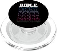 Biblia Basic Instructions Before Leaving Earth Camiseta PopSockets PopGrip para MagSafe