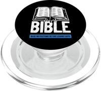 Biblia Basic Instructions Before Leaving Earth Camiseta PopSockets PopGrip para MagSafe