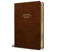 Biblia Bilingüe Reina Valera 1960/ESV Tamaño grande piel marrón / Bilingual Bibl e RVR 1960/English Standard Large Size Large Print Leather