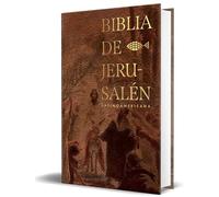 Biblia Católica Biblia de Jerusalén Latinoamericana, tapa dura marrón / Spanish Jerusalem Bible, Latin American Edition Hardcover Sand Color: Biblia ... Bible, Latinamerican Jesus Triumphal Entry