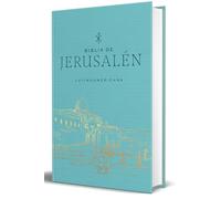 Biblia Católica Biblia de Jerusalén Latinoamericana, tapa dura, tela azul turquesa, edición de regalo / Spanish Jerusalem Bible, Latin American Edition, HC