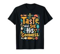 Biblia cocinando Cristiano Creyente religioso Jesucristo Camiseta