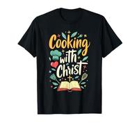 Biblia Cocinar Cristiano Creyente Religioso Jesucristo Camiseta