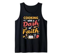 Biblia Cocinar Cristiano Creyente Religioso Jesucristo Camiseta sin Mangas