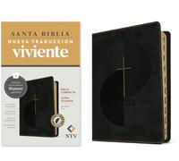 Biblia Compacta Ntv, Letra Gigante Con Filament (Sentipiel, Gris, ?ndice, Letra Roja): Sentipiel, Gris, Índice, Letra Roja With Thumb Index;with Ribbon Marker