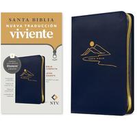 Biblia Compacta NTV, Letra Gigante De Z Per Con Filament: Sentipiel, Azul, Letra Roja