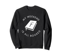 Biblia Cristiana Mi Fin de Semana está Reservado Sudadera