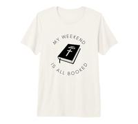 Biblia Cristiana Mi Fin de Semana está Todo Reservado Camiseta Premium