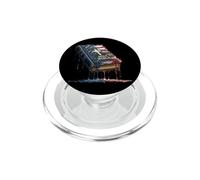 Biblia Cristiana Religiosa Bandera Americana USA Drip Graffiti PopSockets PopGrip para MagSafe