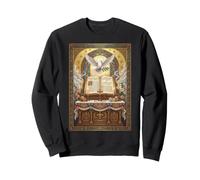 Biblia Cristiano Religioso Coqueta Católica Sagrada Vendimia Sudadera