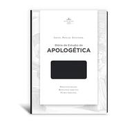 Biblia de Estudio de Apologética, negro imitación piel: Reina-Valera 1960, Negro, Imitacion Peil