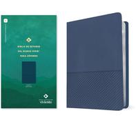 Biblia de Estudio del Diario Vivir Para Jovenes Ntv (Sentipiel, Azul Oscuro, Letra Roja, Habilitada Para Filament): Biblia de estudio del diario vivir ... Dark Blue, Red, With ribbon marker Letter