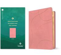 Biblia de Estudio del Diario Vivir Para Jovenes Ntv (Sentipiel, Rosa Pastel, Letra Roja, Habilitada Para Filament): Biblia de estudio del diario vivir ... Pink, Red Letter, With ribbon marker