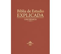 Biblia de Estudio Explicada (Piel Especial Marrón Claro)
