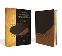 Biblia de Estudio MacArthur-Rvr 1960: Reina Valera Revisada, Piel Elaborada / Bonded Leather