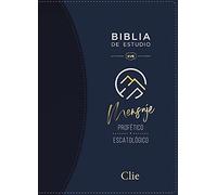 Biblia de Estudio Mensaje Profético y Escatológico Reina Valera Revisada con Excursus, Notas Proféticas, Contextuales, Doctrinales, Devocionales, ... Reina Valera Revisada, Piel fabricada
