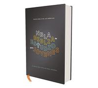 Biblia de Estudio para Jovenes: Nueva Biblia de las Americas, Estudio para Jóvenes, Azul, Comfort Print